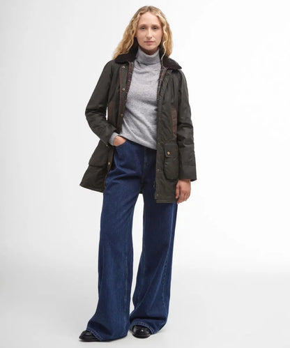Barbour Bower Wax Jacket Women | Green