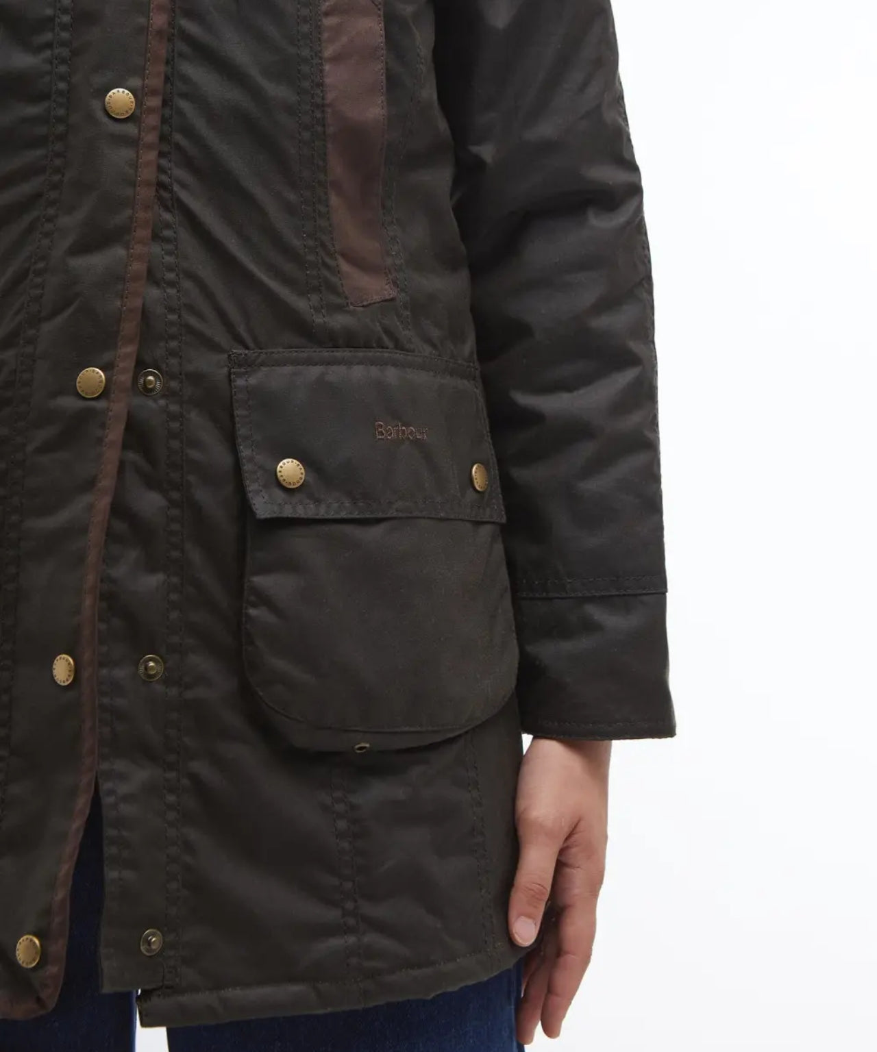 Barbour Bower Wax Jacket Women | Green