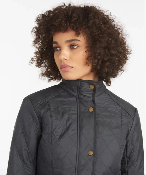 Barbour Quilted Jacket Dames | Navy Blauw
