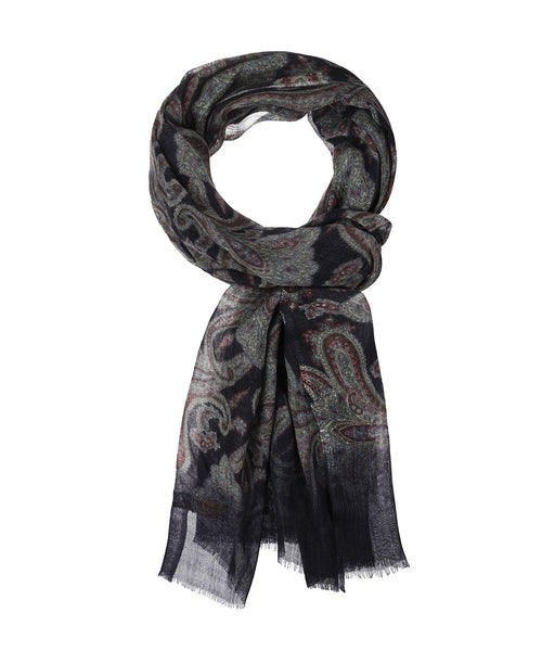 Sjaal Wol 70X180 CM | Navy Blauw