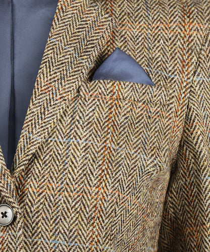 Harris Tweed Blazer für Damen | Braun
