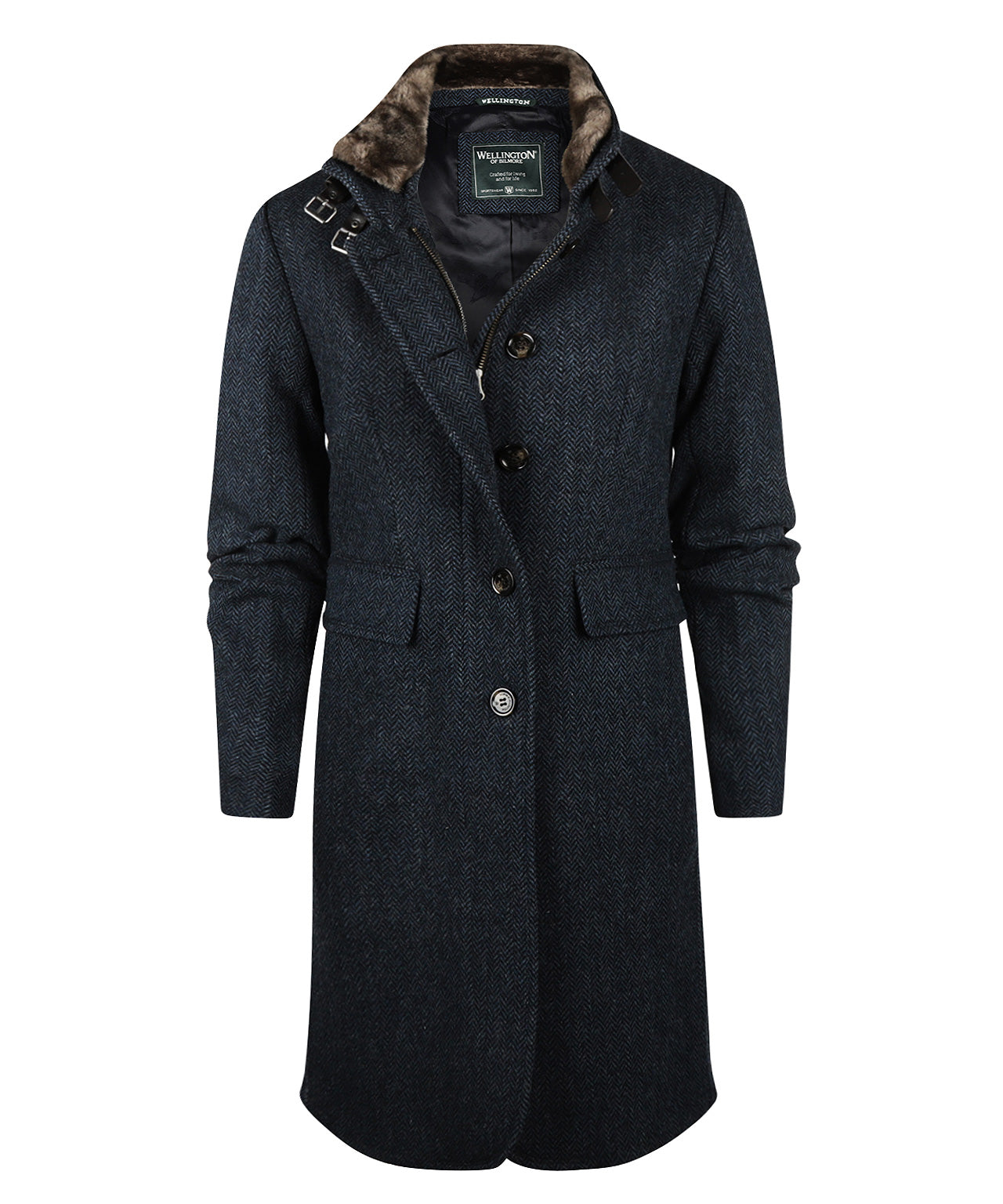 Tweedjacke für Damen | Blau