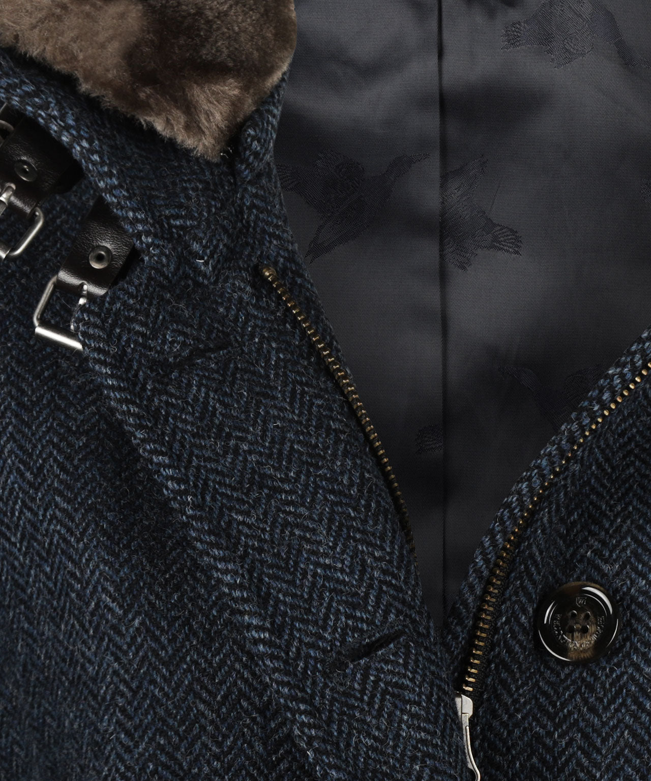 Tweedjacke für Damen | Blau
