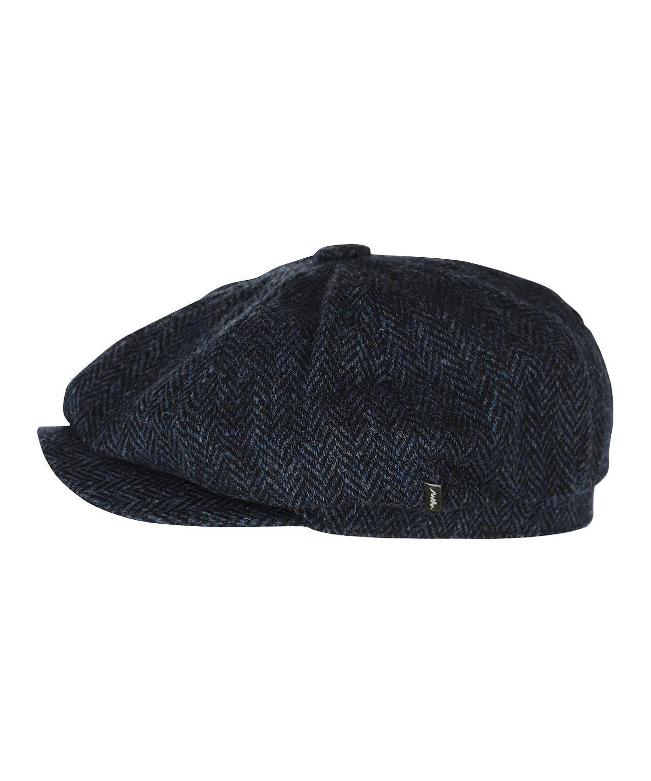 Scott Harris Tweed Schiebermütze | Blau