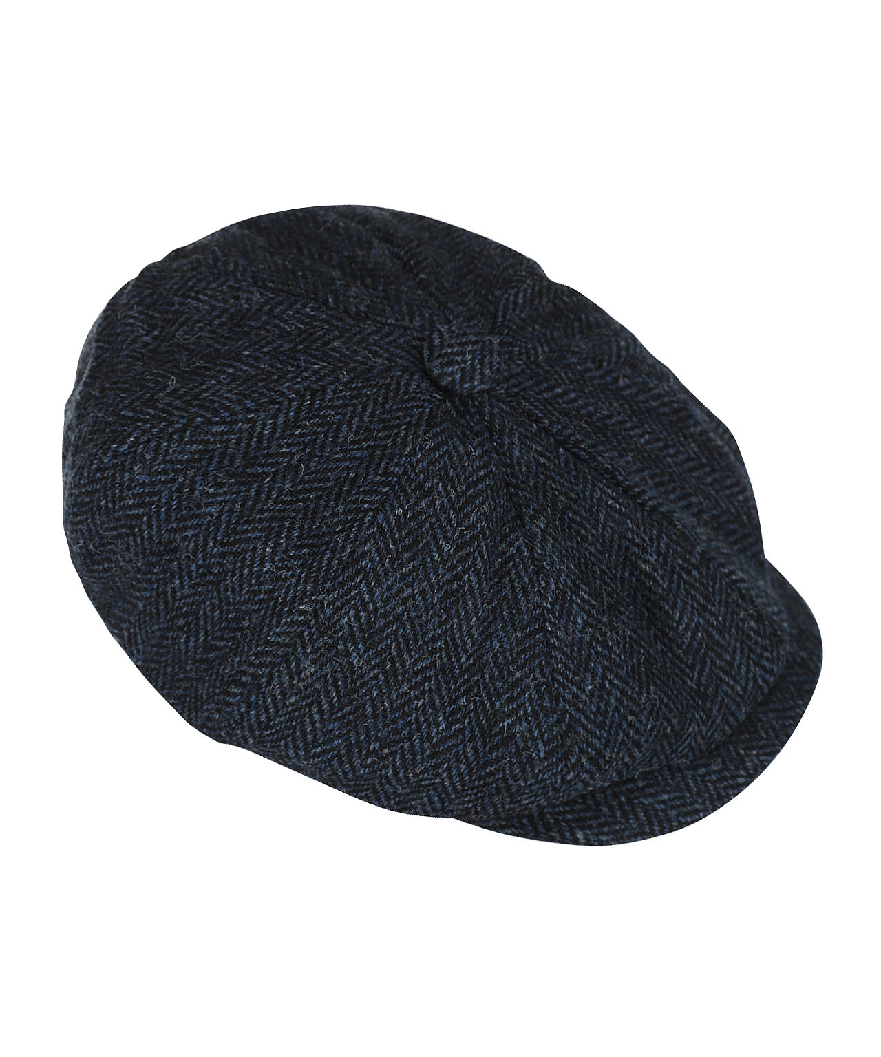 Scott Harris Tweed Schiebermütze | Blau