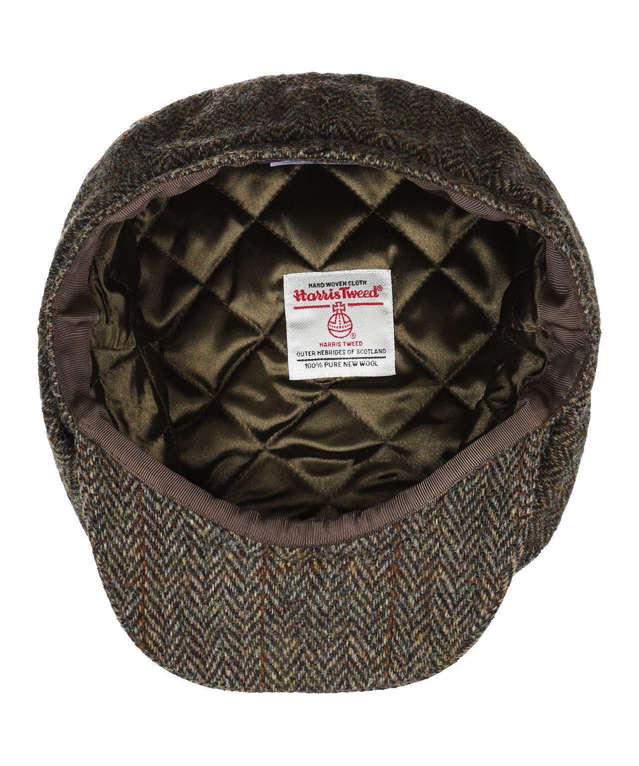 Scott Harris Tweed Newsboy Cap | Green