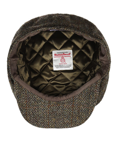 Scott Harris Tweed Newsboy Cap | Green