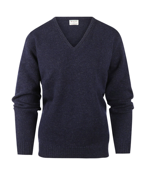 William Lockie Lucinda V-Hals | Oxford Blue