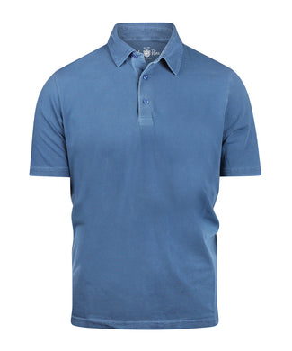Casual Piqué Polo Korte Mouw | Blauw