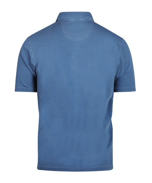Casual Piqué Polo Korte Mouw | Blauw