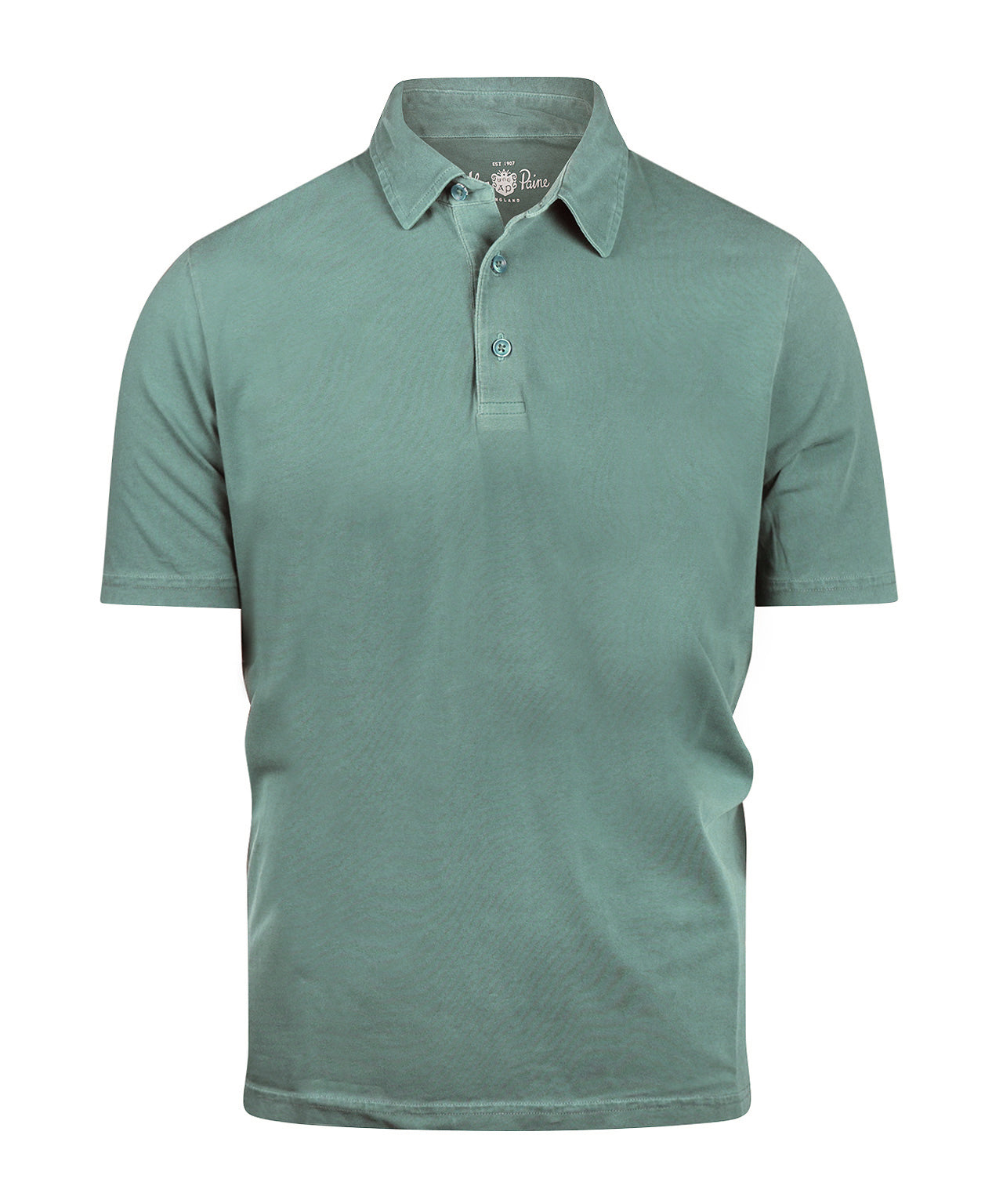 Casual Jersey Polo Short Sleeve | Green