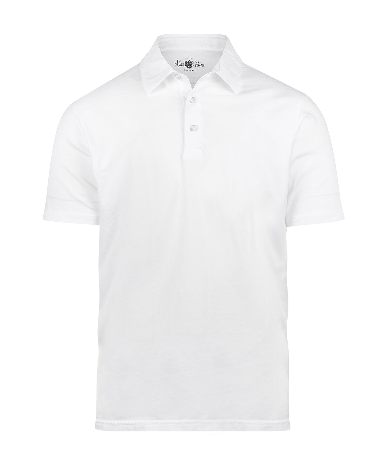 Polo korte mouw | White