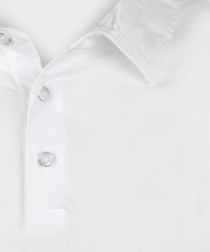 Polo korte mouw | White
