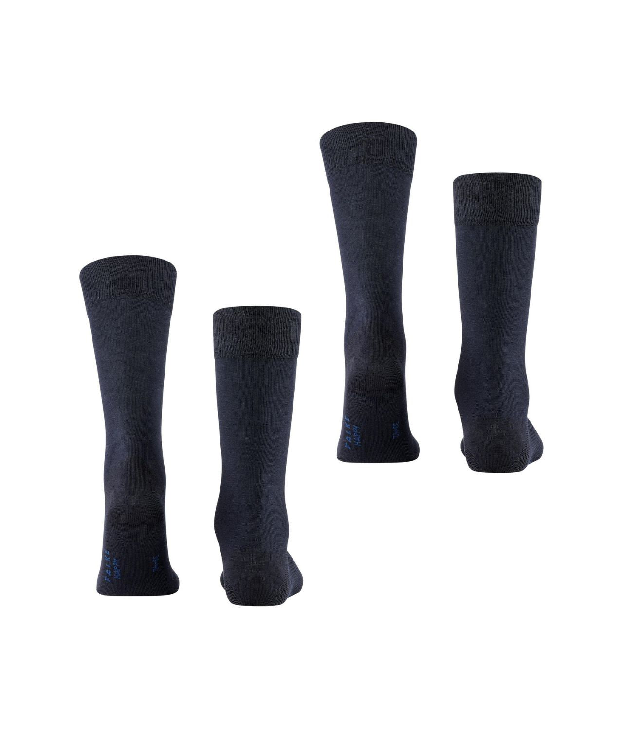 Falke 2er-Pack Happy | Dunkelblau