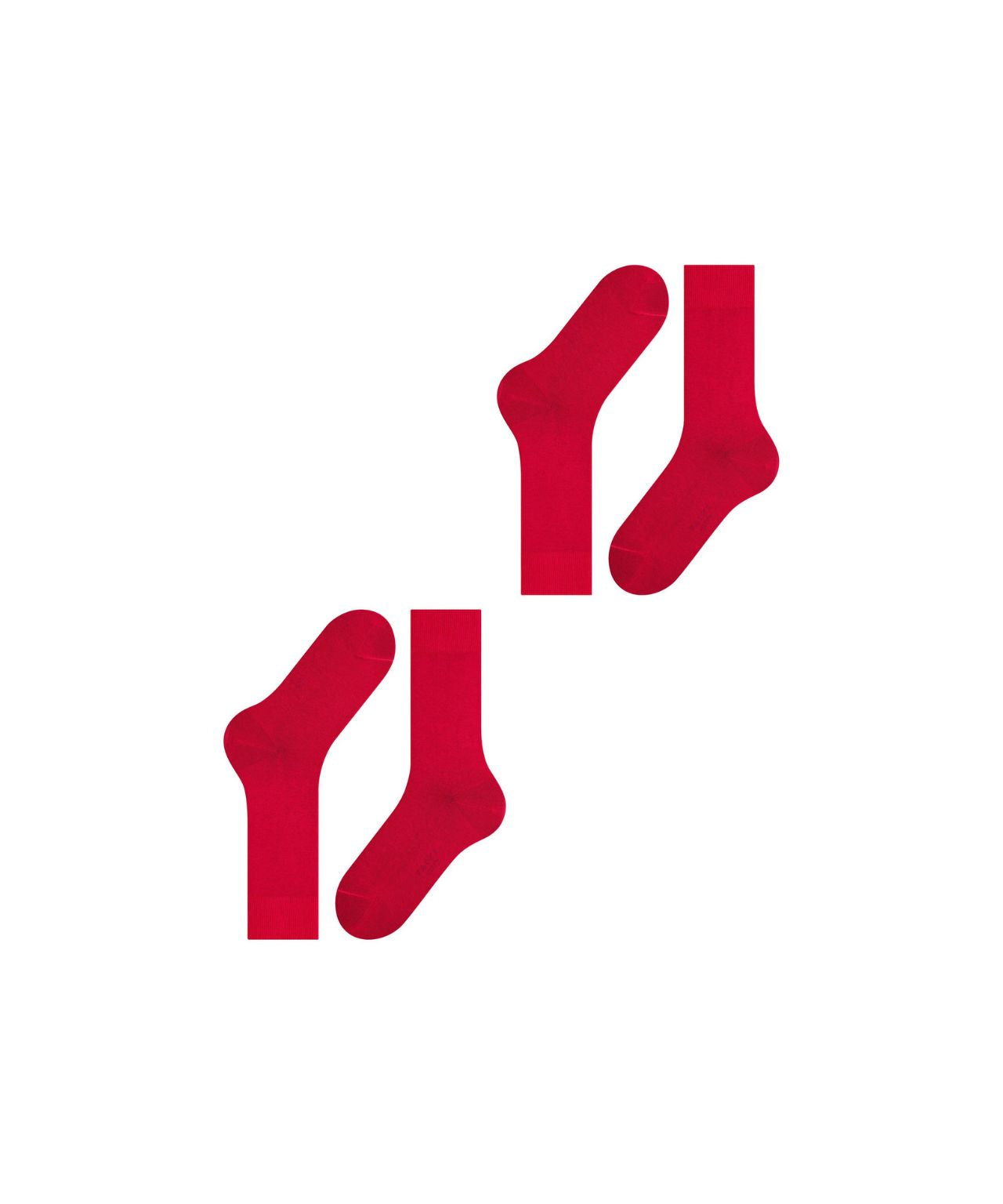 Falke 2 Pack Happy | Red