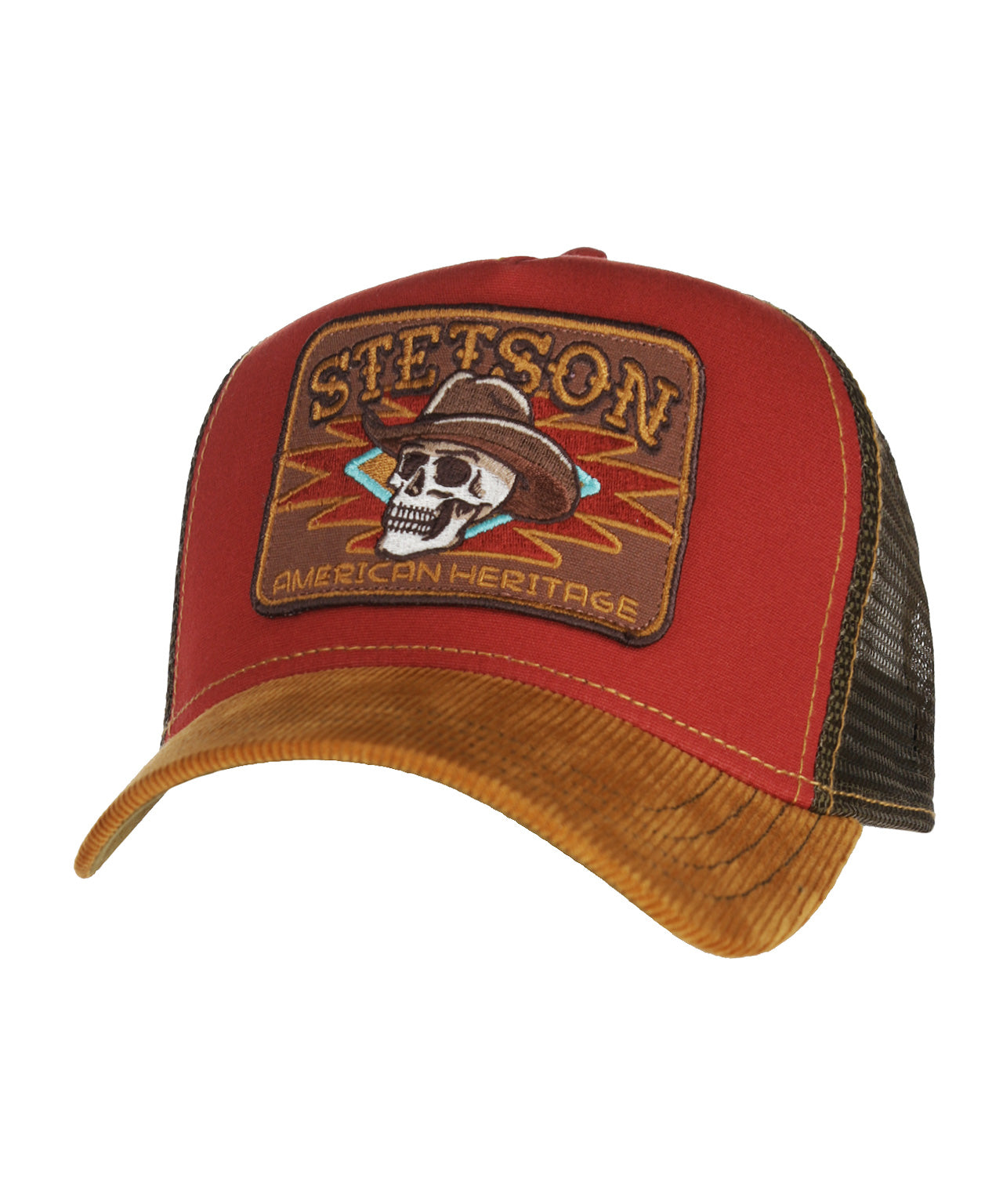 Stetson Trucker Cap Skull | Red