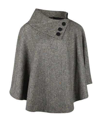 Women's Poncho | Brown