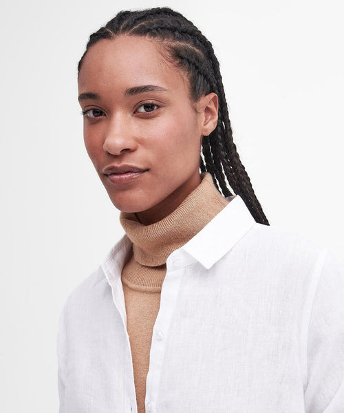Barbour Shirt Dames | Wit