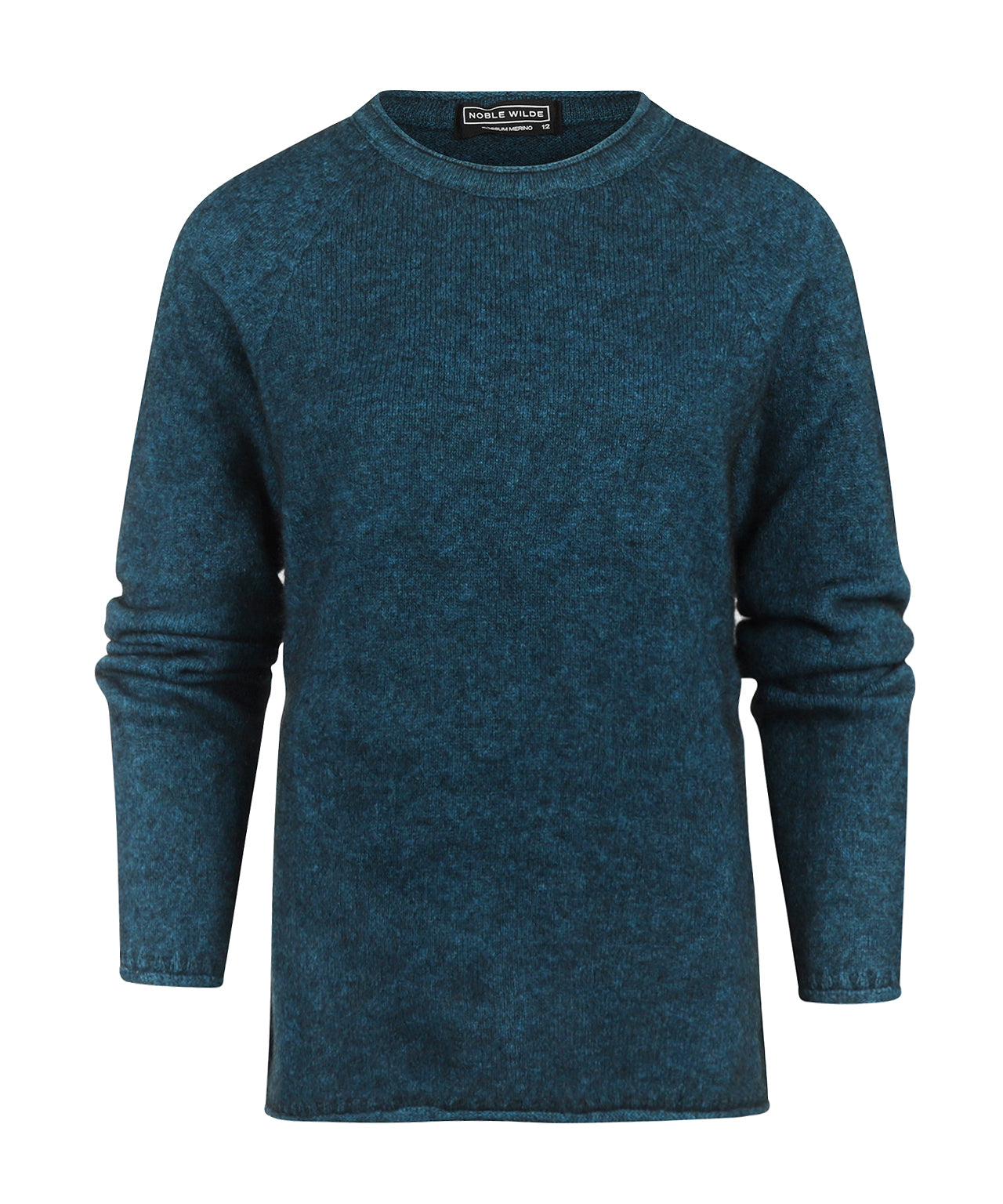 Noble Wilde Rundhalsausschnitt Damen | Blau