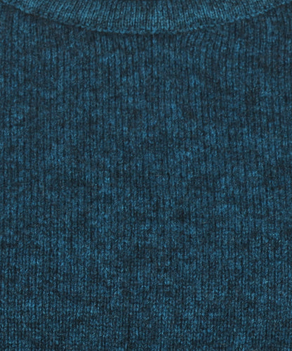 Noble Wilde Rundhalsausschnitt Damen | Blau