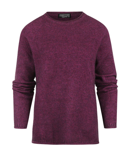 Noble Wilde Rundhalsausschnitt Damen | Lila