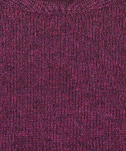 Noble Wilde Rundhalsausschnitt Damen | Lila