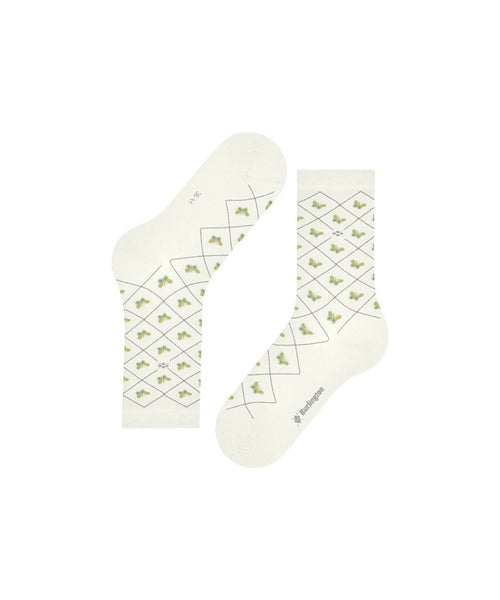 Burlington Sok Butterflies | Wit