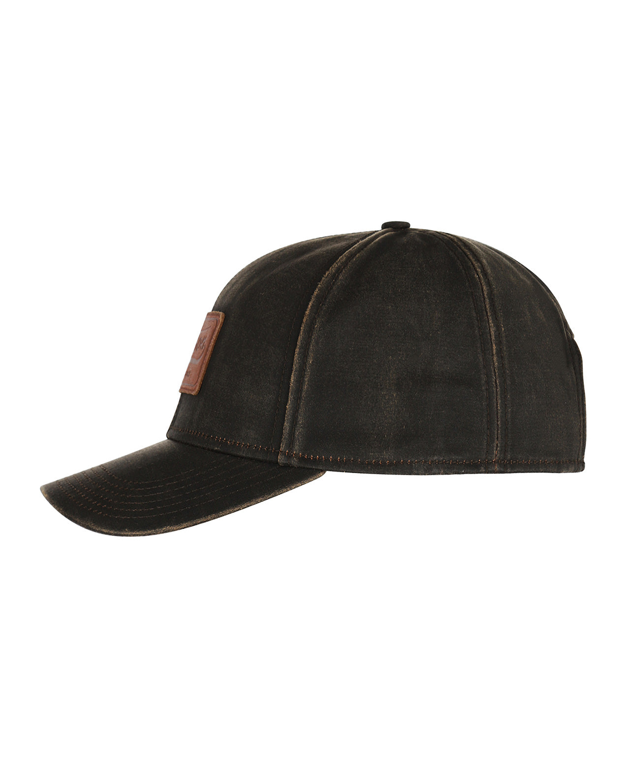 Baseball Cap CO/PES Leather Patch |