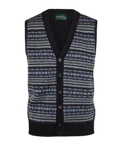 Alan Paine Spencer Fair Isle | Blau