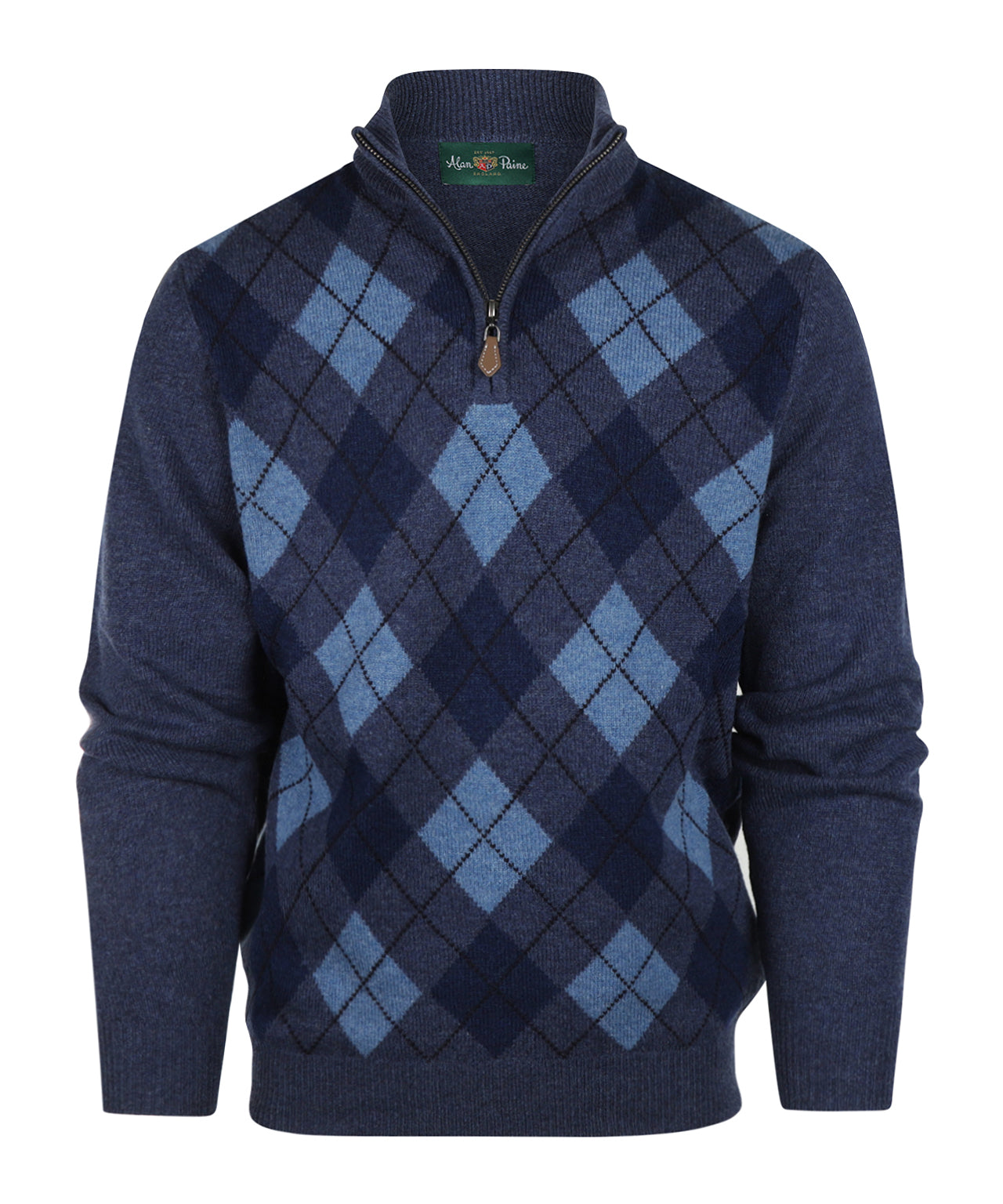 Alan Paine Turtle Zipper | Blue