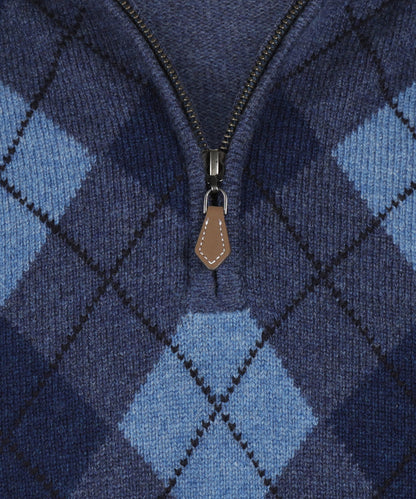 Alan Paine Turtle Zipper | Blue