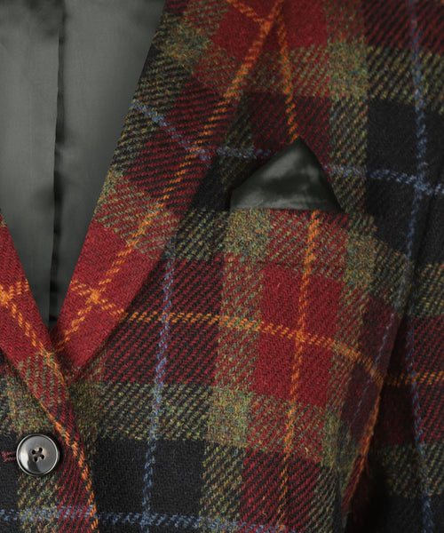 Harris Tweed Dames Blazer Carola | Rood
