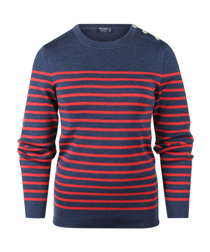 Saint James Pullover Maree IIR | Blau