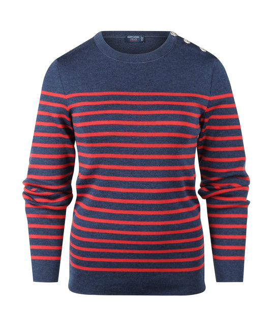 Saint James Maree IIR Pullover | Blue