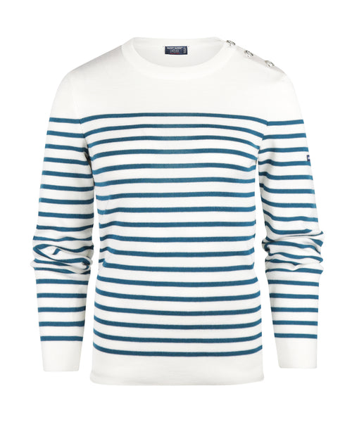 Saint James Pullover Maree IIR | Wit