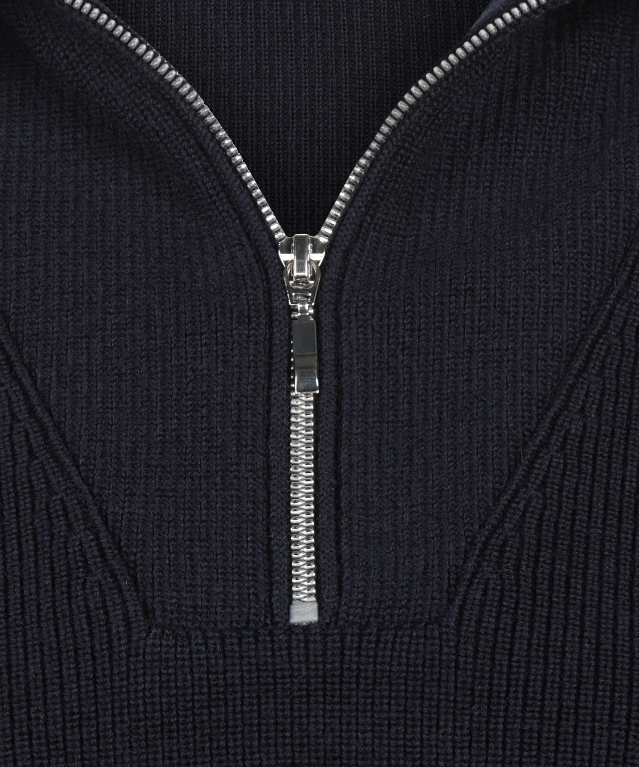 Saint James Zip Sweater Women's Sallanches | Navy Blue