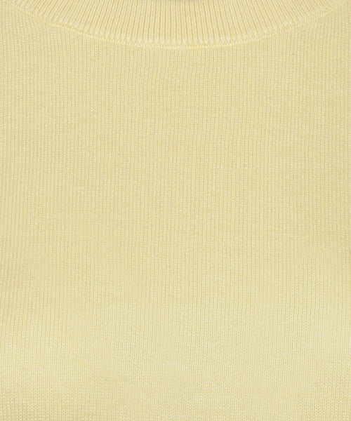 Basic Dames Pullovers korte mouwen | Geel