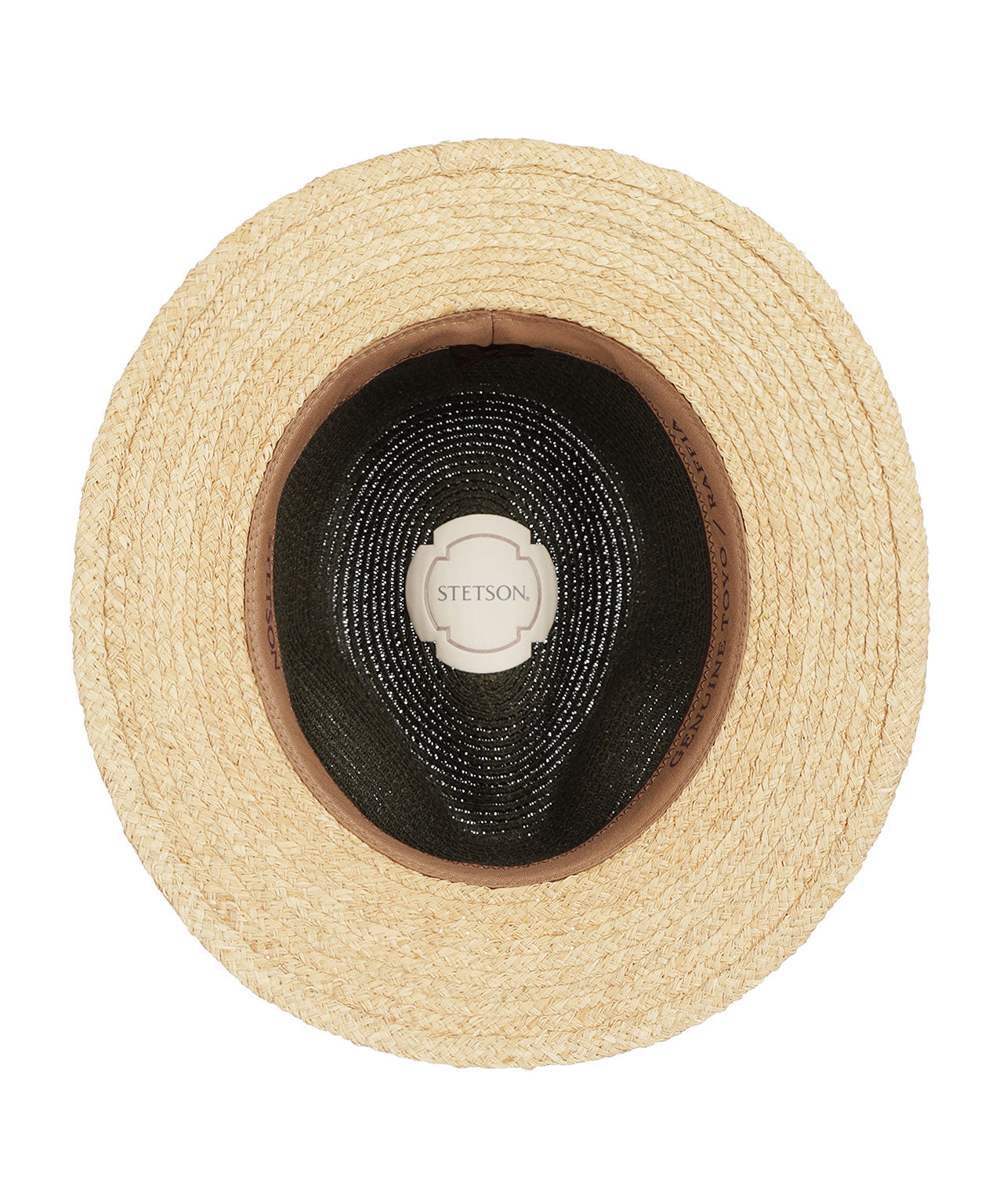 Twotone Toyo Traveller Raffia Hat | Green