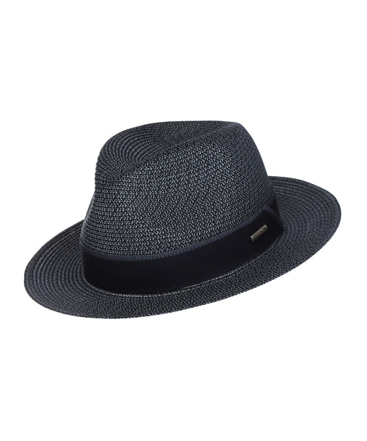 Pavelo Toyo Traveller Straw Hat | Navy Blue
