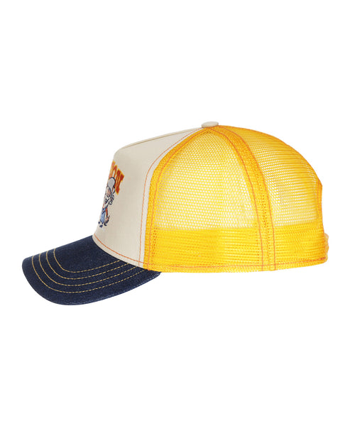 Lucky Miners Trucker Pet | Denim Blauw