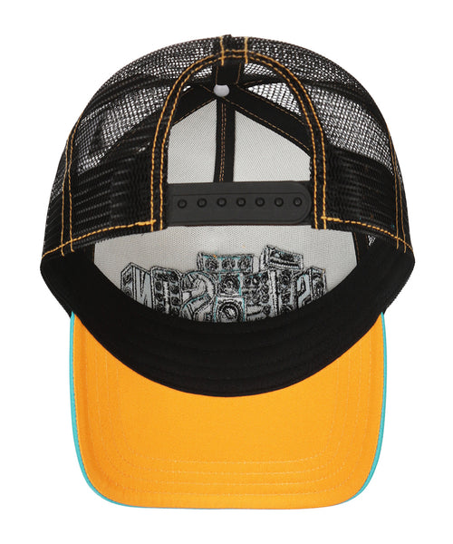 Stetson Trucker Cap Soundbox | Blauw Beige
