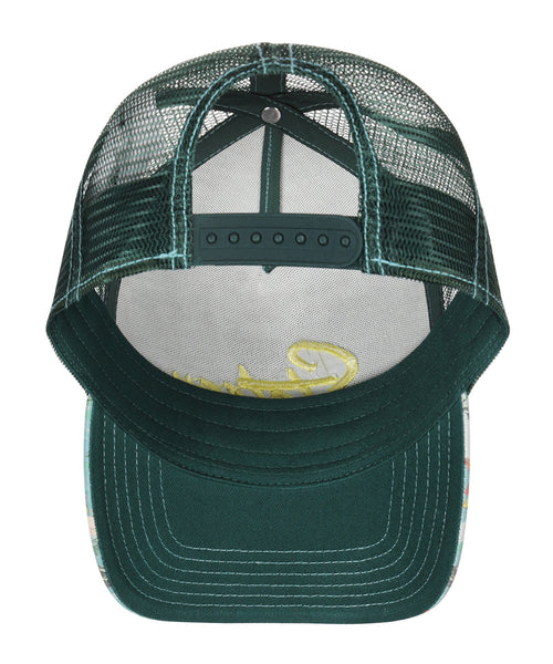 Stetson Trucker Cap Aloha Print | Groen