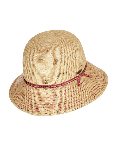 Crochet Raffia Dameshoed | Naturel