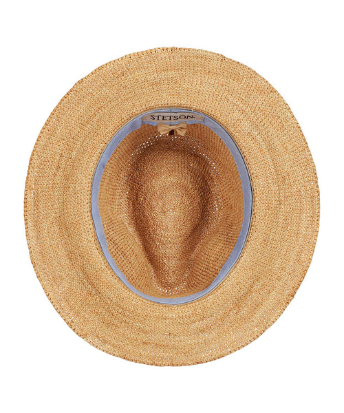 Crochet Rollable Traveller Strohoed | Whiskey
