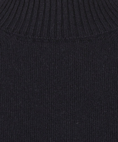 William Lockie Damen Kol Lammwolle | Marineblau