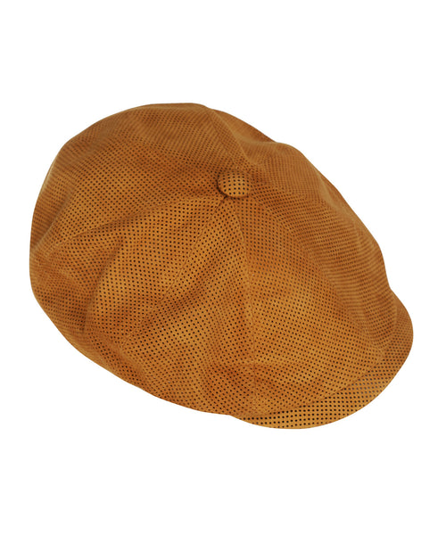 Ballon Cap Leer | Bruin