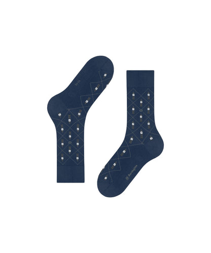 Burlington British Argyle | Blau