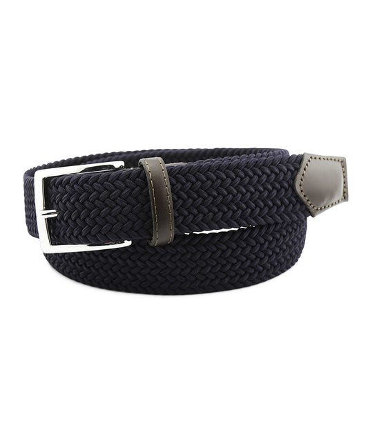 Braided Belt | Navy Blue