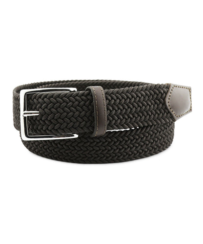 Gevlochten Riem | Donker Bruin