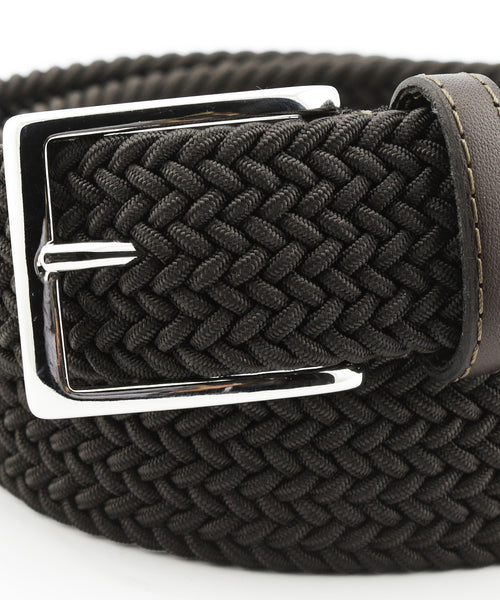 Gevlochten Riem | Bruin